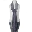 Adi Designs 84% Silk 16% Cashmere Basketweave Gradient Scarf
