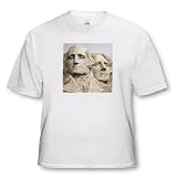 VWPics National Parks - Closeup of Presidents Washington & Jefferson.Mount Rushmore National Park, South Dakota - T-Shirts