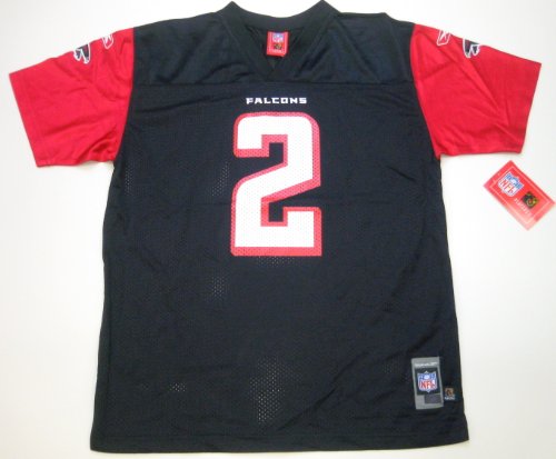 NFL Reebok Atlanta Falcons Matt Ryan Youth Team Apparel Jersey Large (Size 14-16) Black