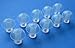 10 Large (L) Soft Replacement Mushroom Domes Eartips Earbuds Compatible with Siemens Touching, Motion, Nitro, Aquaris, Siemens Life, Lotus 12P 13P 13SP 23P 23SP 23M BTE (Behind The Ear) Hearing Aids