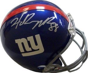 Hakeem Nicks Autographed/Hand Signed New York Giants Full Size Replica Helmet