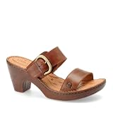 Born Women's Tinari Slides (8, Bag Pipe Rust)