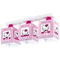 Dalber - 63253 - Lampe de Plafond - Rampe 3 Lampes - Hello Kitty - PVC