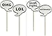 Silly Stick -Speech Bubble 2 Pack - Made in USA