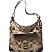 AUTHENTIC COACH BLEECKER SIGNATURE STITCHED POCKET HOBO 12391
