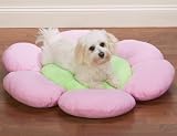 SMALL - PINK - Flower Dog Beds