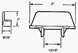 Prime Line Prod. 22485 Track Hanger