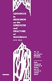 Advances in research on the strength and fracture of materials : Fracture 1977 : Fourth International Conference on Fracture, June 1977, University of Waterloo, Canada