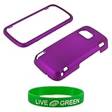 Purple Rubberized Hard Case for Nokia XpressMusic 5800 Phone