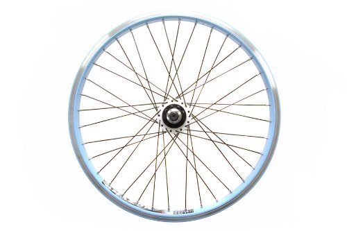BMX Wheelset Blue 14mm Axles 9T Cassette