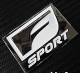 F Sport Metal Emblem 65x45mm 2.55