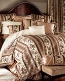 La Maison Fringed BrocadeCenter Sham King