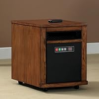 Comfort Smart Mighty Oak 1000 Sq Ft Portable Infrared Heater - 10QH8000-O115