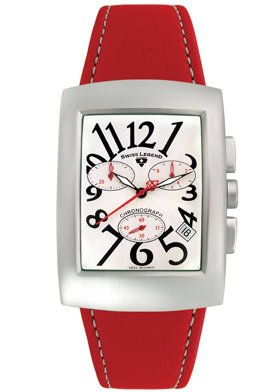 Swiss Legend Midsize Ebikon Collection Watch #EBR1201.12RED.SIV