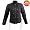 Women's 3-Rings Motorcycle Jacket with Vents & Removable Armor