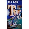 TDK - 180 High grade VHS Tape - Blank Video Tape [VHS Tape]