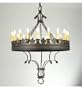 36.5"W Seville 19 Lt Chandelier