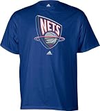 New Jersey Nets adidas Youth Team Logo Short Sleeve T-Shirt