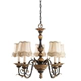 Kichler 2110ACK Francesca Chandelier in Antique Crackle