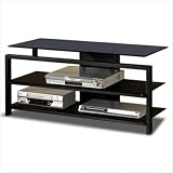 Bernini Video Stand in Black Finish