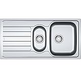 Franke 101.0334.864 SKL 651 Stainless Steel Single/Half Bowl Kitchen Sink - Grey by FRANKE [並行輸入品]