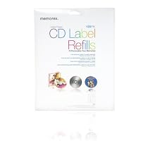 Memorex CD Labels Refills (120-Pack, White)