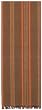 Durable Hand Woven 100% Cotton Colorful Brown and Blue Striped Table Runners 12x72 Inches Set of Two