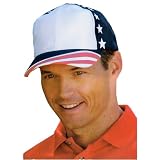 Yupoong American Stars and Stripes Brushed Twill Cap Hat