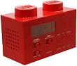 Buy Digital Blue LEGO Alarm Clock Radio - Red Best Price.