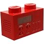 Lego Clock Radio - Red