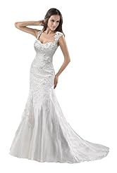 Lace Organza/Satin Evening Dress/Bridesmaid Dress/Prom Dress/Party Dress/Wedding Dress  with a Chapel Train 