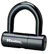 Master Lock 8118DPF Vinyl-Covered Mini U-Lock, Steel, 3-11/16 Inch