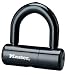 Master Lock 8118DPF Vinyl-Covered Mini U-Lock, Steel, 3-11/16 Inch