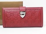 [GUCCI]グッチ 財布 長財布 シマ ＧＧ柄 プレート 長財布 GUCCI 231837-AA61N-6507 ［並行輸入品］