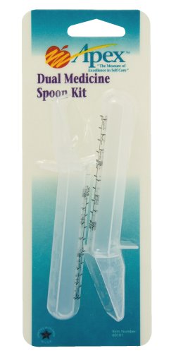 HealthPersonalCare: Apex Dual Medicine Spoon Pack of 2