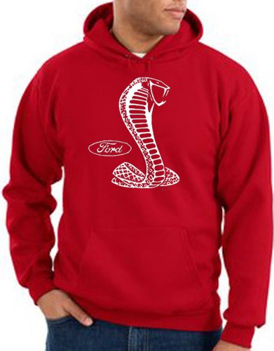 Ford Mustang COBRA Classic Muscle Car Adult Pullover 