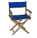 On Deck Wooden Director's Chair - ROYAL - Regular