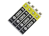 ICBK50 EPSON互換／EPSON エプソン 互換 インクカートリッジ 4個セット ブラック ★送料無料★