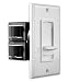 OSD Audio VMS100 Decora Style 100-Watt In-Wall Slider Volume Control with Impedance Matching (White, Ivory, Almond)