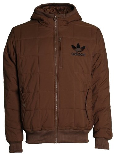 Adidas Herren Winterjacke AC Padded, brown spice, XL, O57773