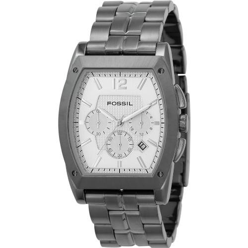 Fossil Chronograph Silver Dial Watch