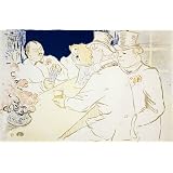 The Irish and American Bar, Rue Royale, by Henri de Toulouse Lautrec (Print On Demand)
