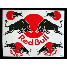 �ySTICKER�z��l�C!!!RED�@BULL�i���b�h�E�u���j�X�e�b�J�[�iLL)-BK5