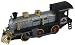 Super Locomotive Pull Back, Silver