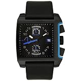 Diesel DZ4157 Mens Black Leather Strap Analogue Watch