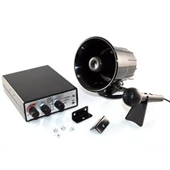 Oxid7 Autosirene 12 Volt, Mikrofon, mit 5 Sounds, 5 Tierimitationen (9038)