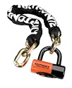 Kryptonite New York 1210 Bicycle Chain Lock and Evolution Series 4 Disc Lock  (3-Foot x 3-Inch)