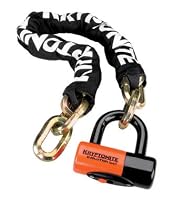 Kryptonite New York 1210 Bicycle Chain Lock and Evolution Series 4 Disc Lock (3-Foot x 3-Inch)