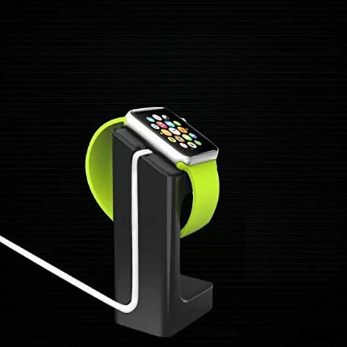 Apple Watch Stand, iProtectYouri [Charging Dock] Apple Watch Charging Stand **NEW** [Apple Watch Stand] High Quality Plastic build cradle holds Apple Watch - Comfortable viewing angle easy use quick connection for both models Apple Watch [38mm and 42mm] (White)