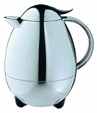 Leifheit 1-Liter Columbus Insulated Carafe, Chrome